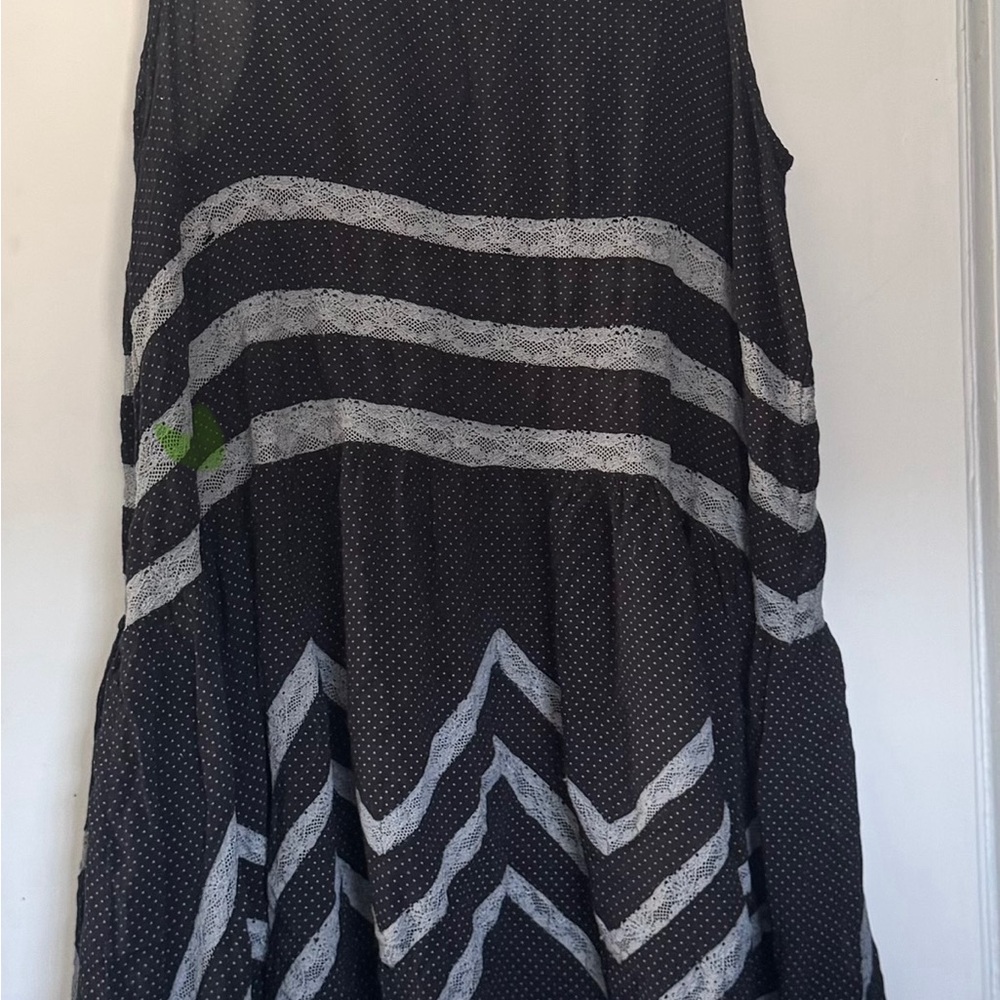 Free People Black and White Tunic